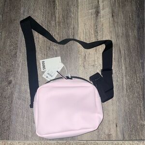 Rain box bag light pink